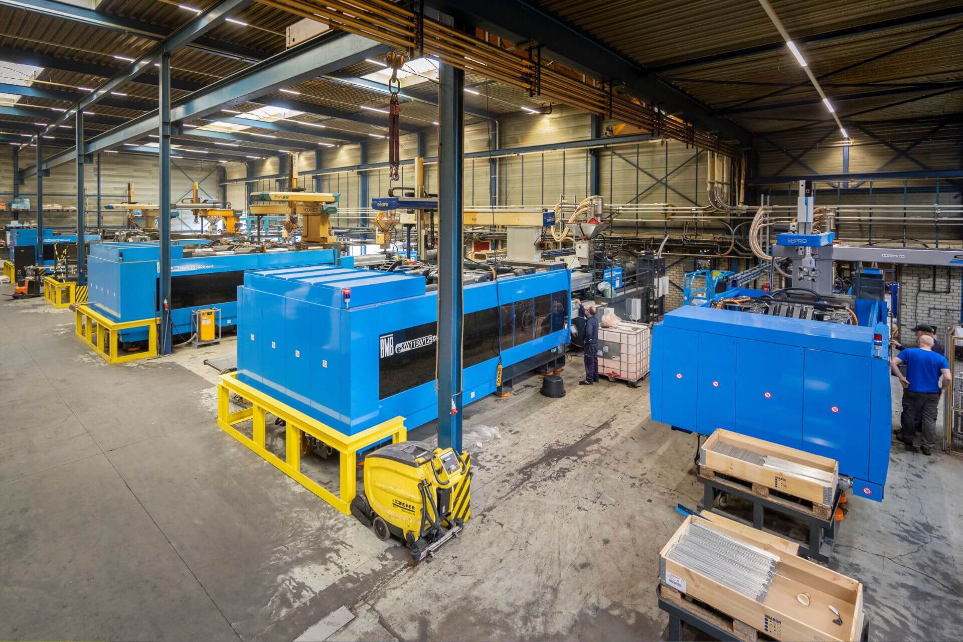 Investition in energiesparende Spritzgießmaschinen
